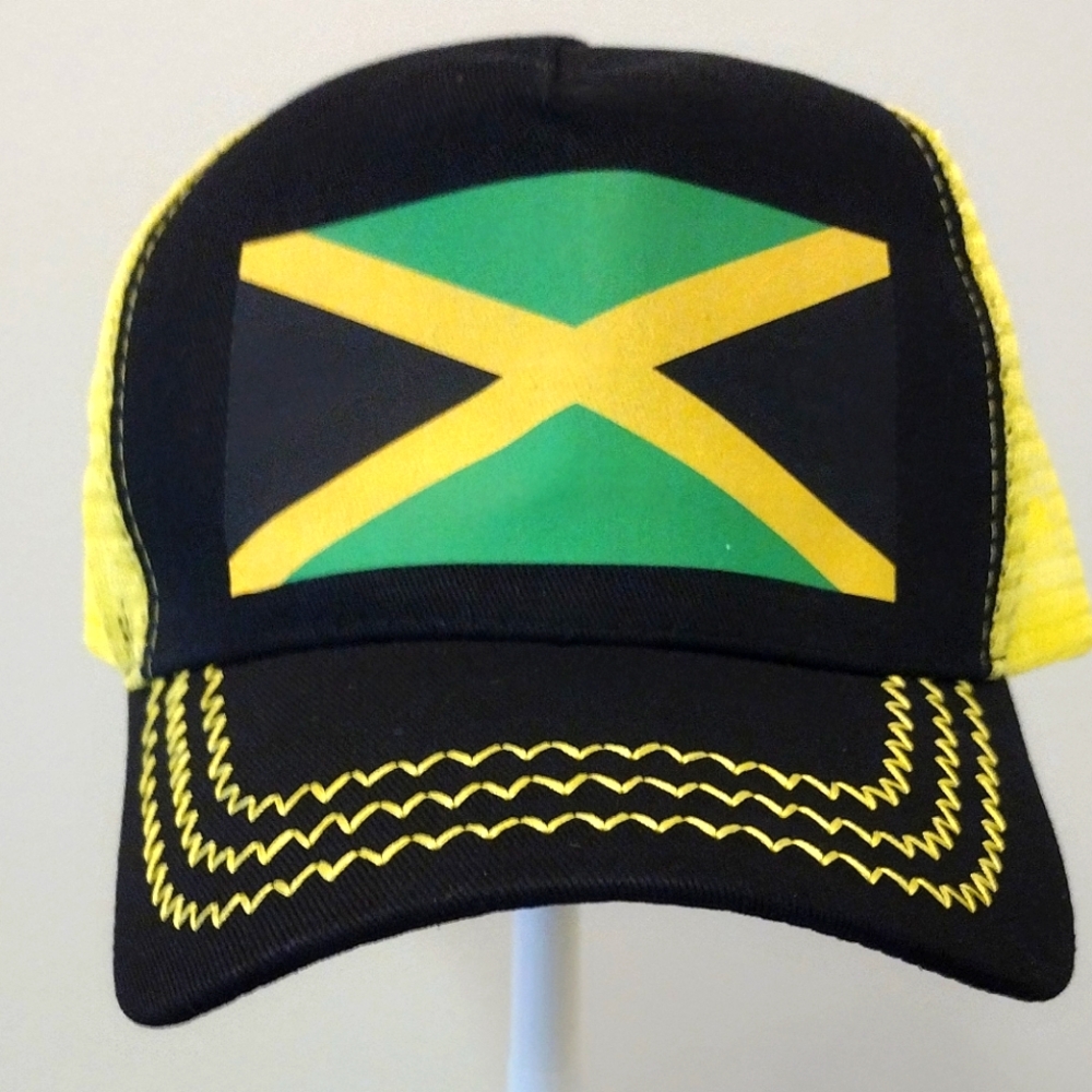 Jamaican flag unisex hat